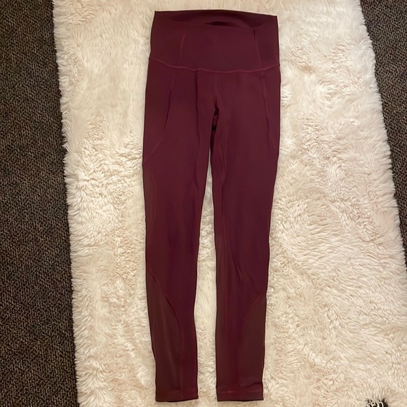 lululemon athletica Pants - Plum size 4 Lululemon leggings